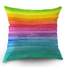   Rainbow Cushion Cover